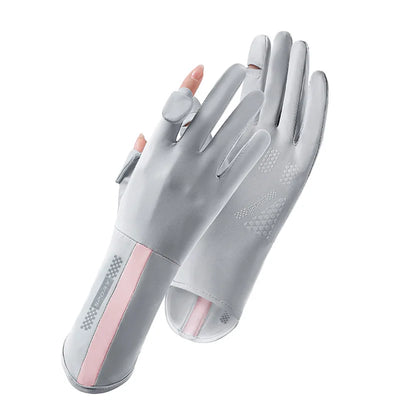 Women's Lightweight Flip Finger Sun Gloves | Custom MOQ 100