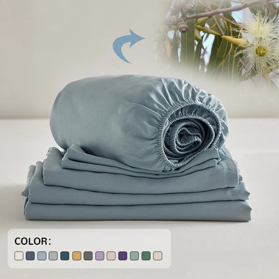Lyocell Bedding Sets Wholesale | 100% Bamboo Fiber, 300tc | 200 Sets MOQ