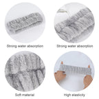 Custom Microfiber Wristbands | Spa, Beauty, Fitness | 100 Pcs MOQ