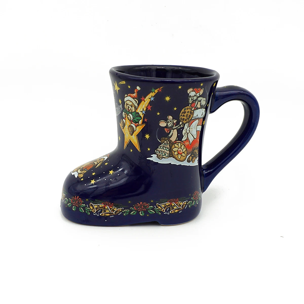 Custom 8oz Ceramic Boot Mugs with Logo Wholesale | MOQ 2000