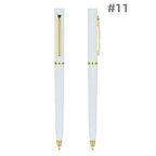 Custom Ballpoint Pens with Logo – 100 MOQ, UV Printing, 6g