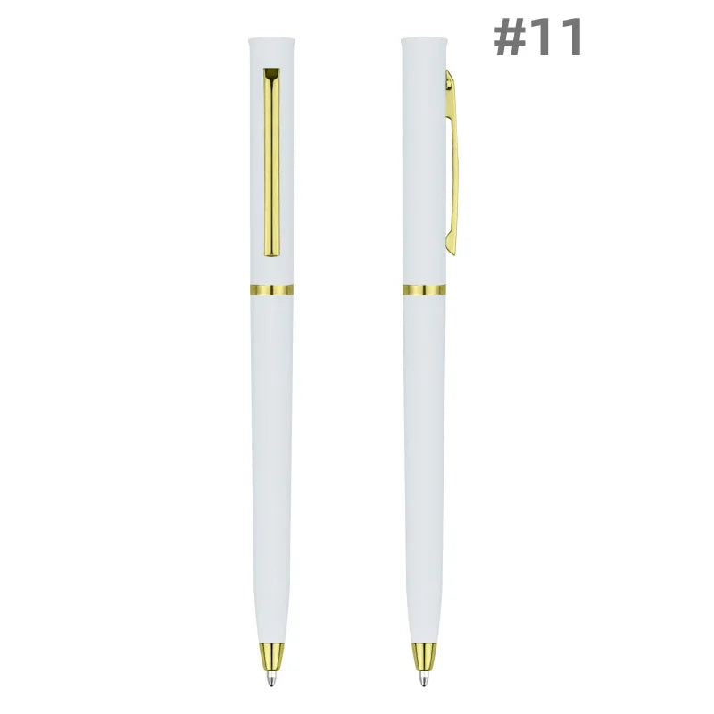 Custom Ballpoint Pens with Logo – 100 MOQ, UV Printing, 6g