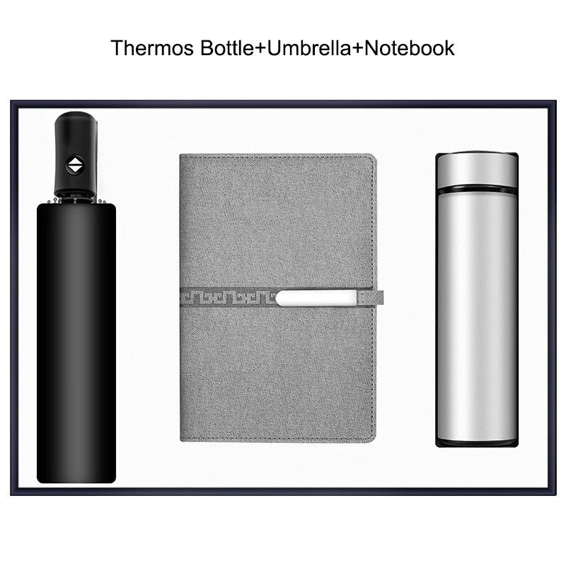 Custom Corporate Executive Gift Set with Logo - The Ultimate Welcome Bundle