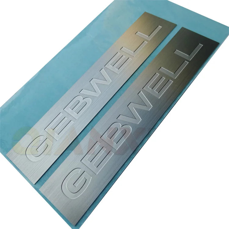 Permanent Metal Labels | Aluminum, Stainless Steel, Brass | Custom Engraved Nameplates