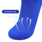 Custom Knee-High Soccer Socks | Anti-Slip & Breathable | 7-Day Sample Lead Time | Team Training
