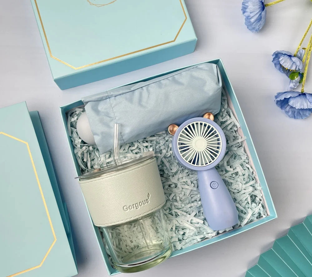 Custom Ceramic Gift Sets: 10 MOQ, 5-Day Lead | Mug, Bottle, Towel for Weddings & Corporate Gifts