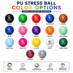 Custom PU Foam Stress Balls | Promotional Gifts | Bulk Stress Relief Toys