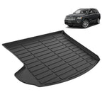 Jeep Compass 2007-2016 Custom Fit TPE Trunk Mat, Waterproof Deep Dish Cargo Liner