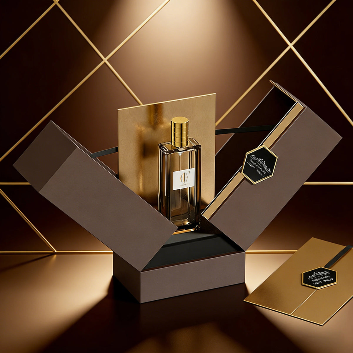 Custom Luxury Gift Box for Perfume | Cosmetic Packaging MOQ 500