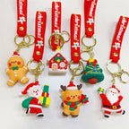 Custom 3D Rubber Keychains with Logo Wholesale | MOQ 100