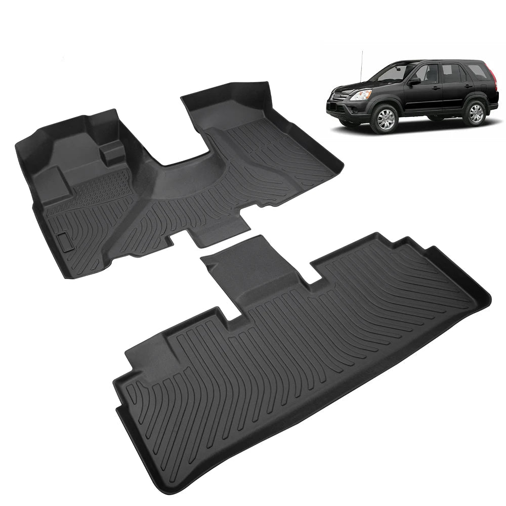 Honda CR-V 2002-2006 Custom Fit Deep Dish TPE Floor Mats