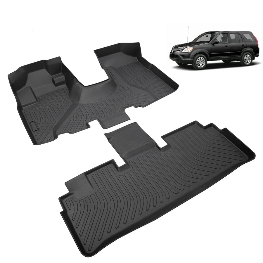 Honda CR-V 2002-2006 Custom Fit Deep Dish TPE Floor Mats