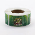 Food-Safe Waterproof Vinyl Labels — 500 Pcs MOQ, UV/Digital Printing