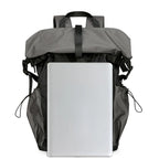 Modern Foldable Roll-Top Nylon Backpack | Unisex School & Travel