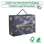Custom Rigid Magnetic Box with Matte Black Finish | Luxury Packaging OEM Wholesale