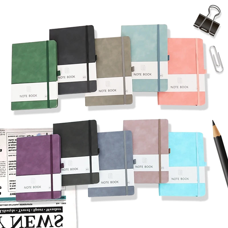 Custom PU Leather Notebook | 100 Sheets | 50-Piece MOQ