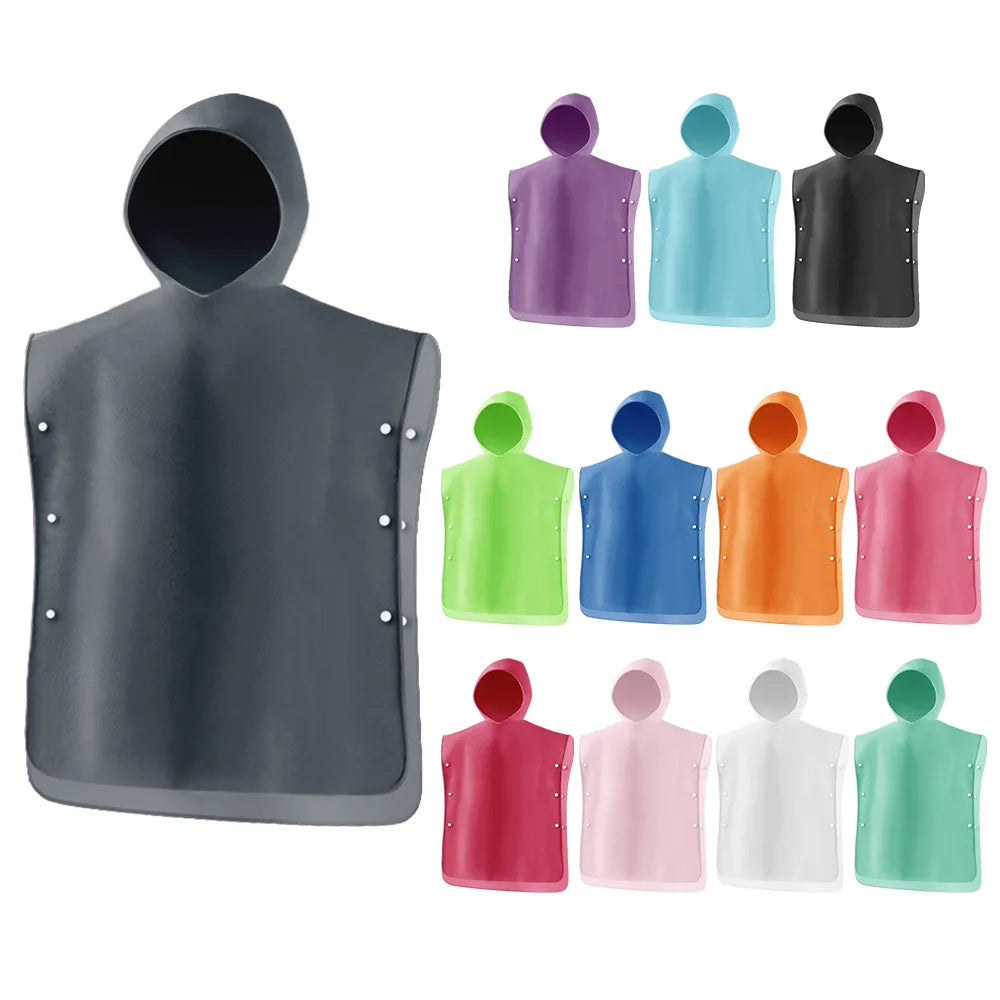 Custom Synthetic Anti-Odor Beach Changing Robe Poncho