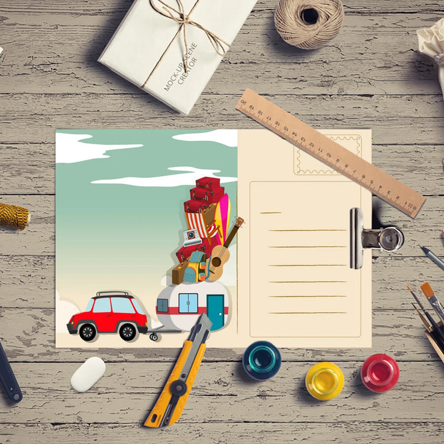 Custom Postcards Offset Printing | Free Logo | ISO Certified | 1000 Pcs MOQ