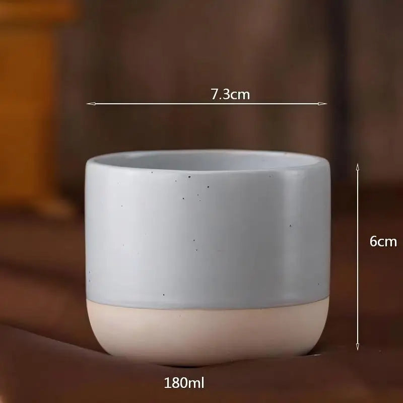 Custom Ceramic Espresso Cup Wholesale | 64 MOQ 5 Colors Microwave Safe