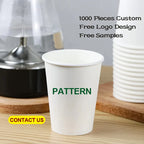 Cheap Custom Logo Single Wall Craft Paper Cup for Hot Drinks | MOQ 5,000