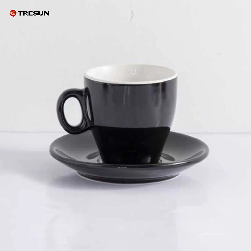 Custom Porcelain Espresso Cups with Logo | MOQ 50 Sets