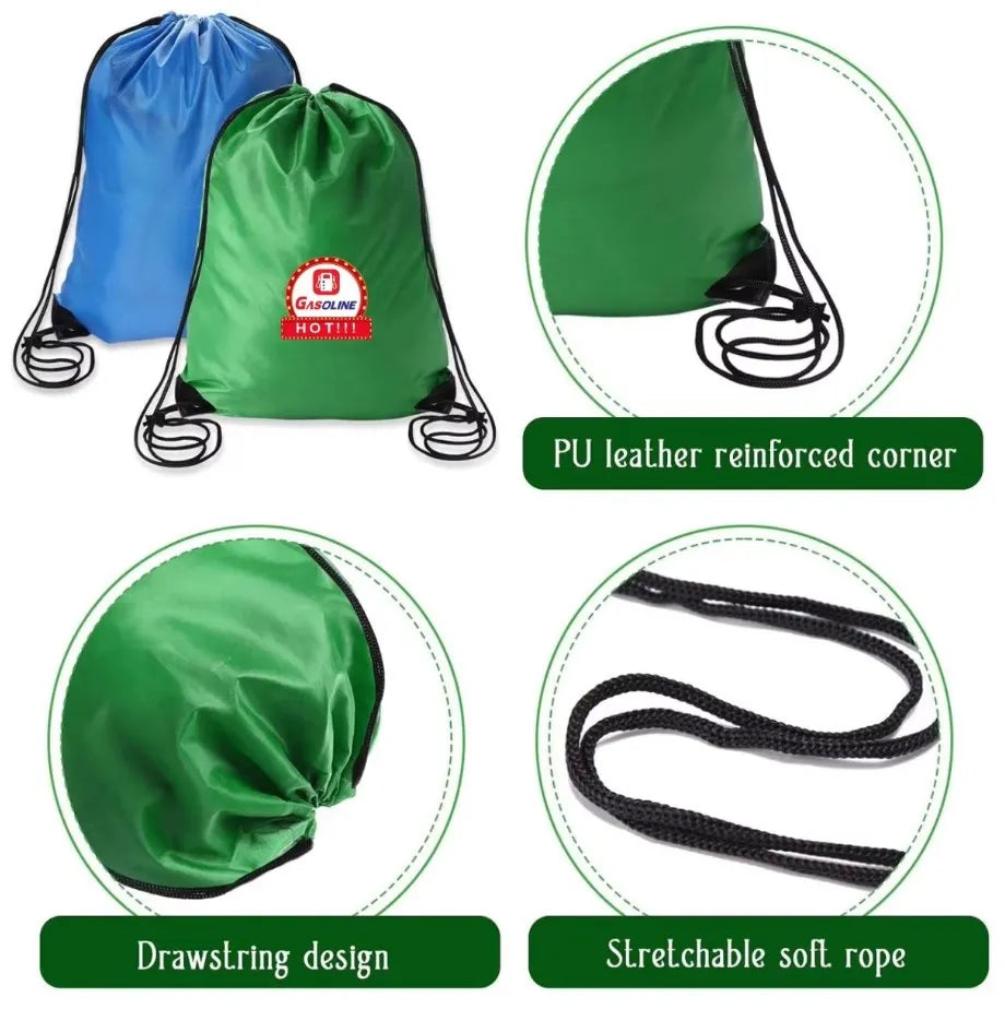 Everyday Drawstring Backpack for Teams, Campaigns and Outdoor Use