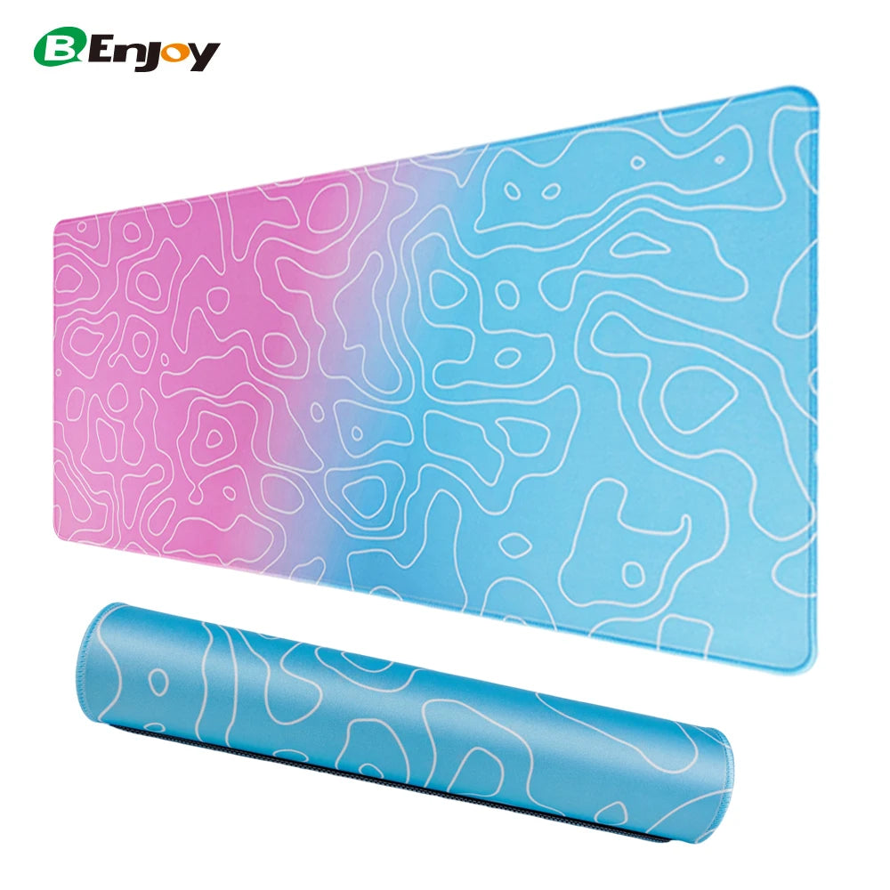 Custom XXL Gaming Desk Mat 900x400mm | Waterproof Fabric, 100 MOQ, REACH & ROHS