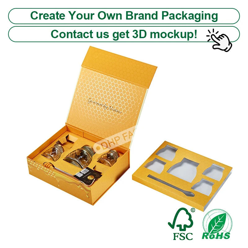 Custom Rigid Magnetic Box with Matte Black Finish | Luxury Packaging OEM Wholesale