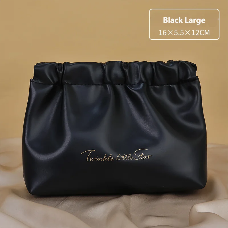 Custom PU Leather Cosmetic Bags | Open Top | 30-Day Lead