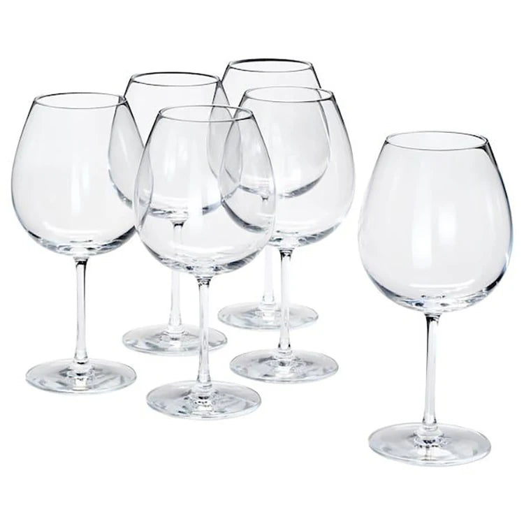 Vintage Crystal Wine Glasses: 500 MOQ, 14-Day Lead, LFGB Certified | Custom 500-1000ml Goblets