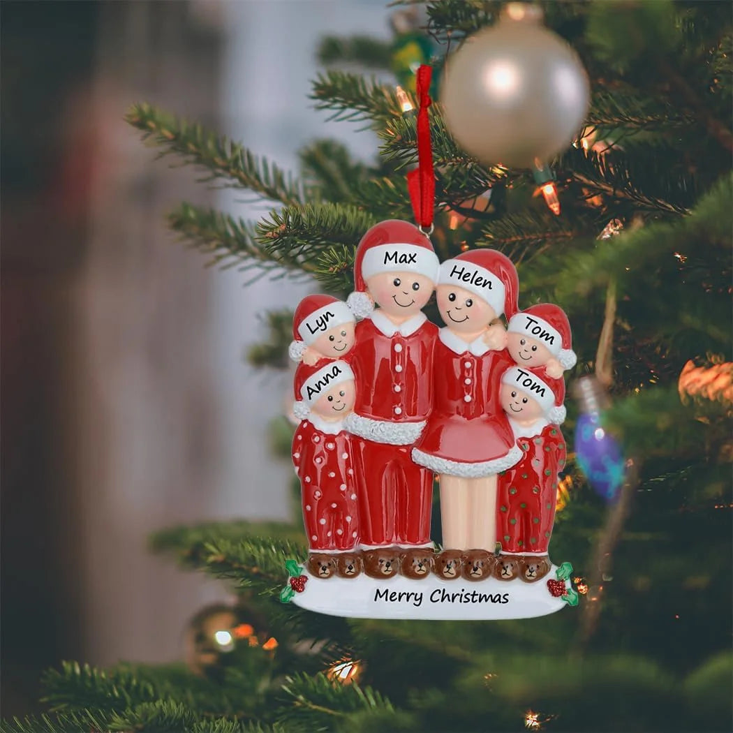 Personalized Family Christmas Ornaments with Names | MOQ 10