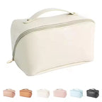 Custom PU Leather Cosmetic Bags | Free Logo at 500 MOQ