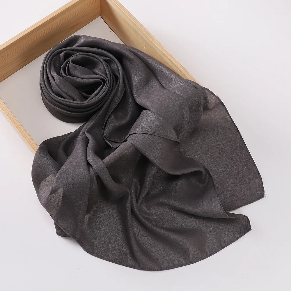 Pearl-Luster Polyester Headscarves | 20-Piece MOQ & 7-Day Lead Time | Women's Fashion & Ethnic Wear