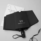 Custom 190T Pongee Umbrella with Logo | 100 MOQ Fully Automatic