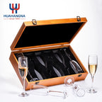 Custom Crystal Champagne Flutes | 100 MOQ for Wedding & Event Toasting