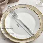 304 Stainless Steel Flatware Set | 300 MOQ | Super Mirror Polish | Custom