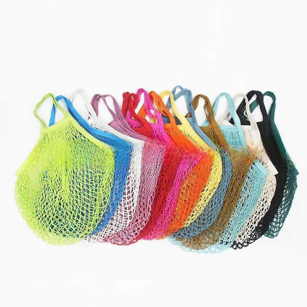 Custom Cotton Mesh Bag with Logo | Reusable Bulk