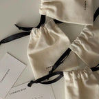 Organic Cotton Drawstring Bags Wholesale | Custom Logo 100 MOQ 7-Day Lead