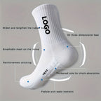 Custom Sports Socks with Logo | Running Basketball Crew Sock MOQ 50