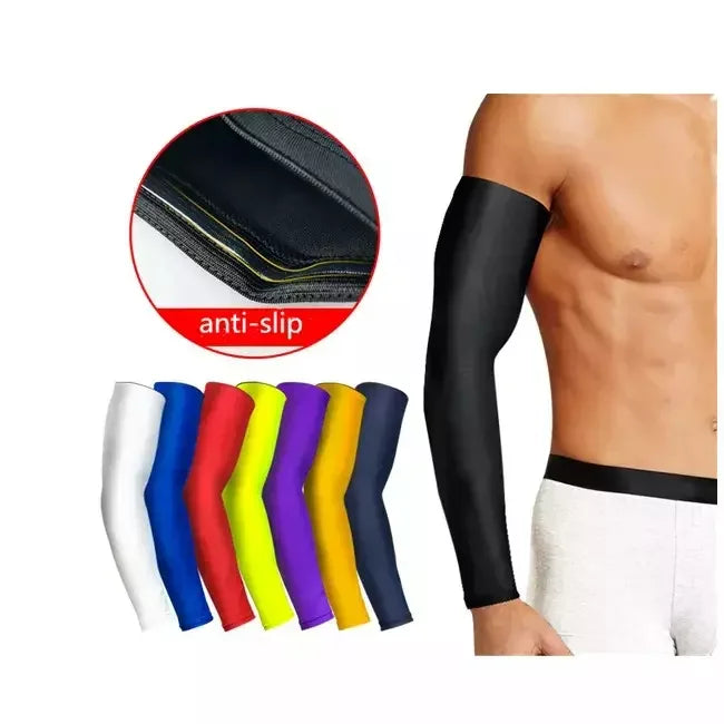 Custom Logo Compression Arm Sleeves | MOQ 500 Pcs