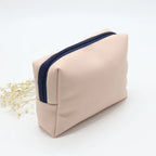 Custom PU Leather Cosmetic Pouch | Emboss Logo | 300 MOQ