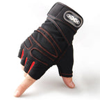 Custom Half-Finger Fitness Gloves with Logo | MOQ 100 Pairs