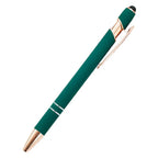 2-in-1 Capacitive Stylus Pen: 100 MOQ, Aluminum, Laser Engraving | Custom Logo Promotional Pens