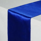 Satin Table Runners | Navy Blue 12×108 Inch | MOQ 1