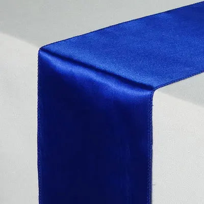 Satin Table Runners | Navy Blue 12×108 Inch | MOQ 1