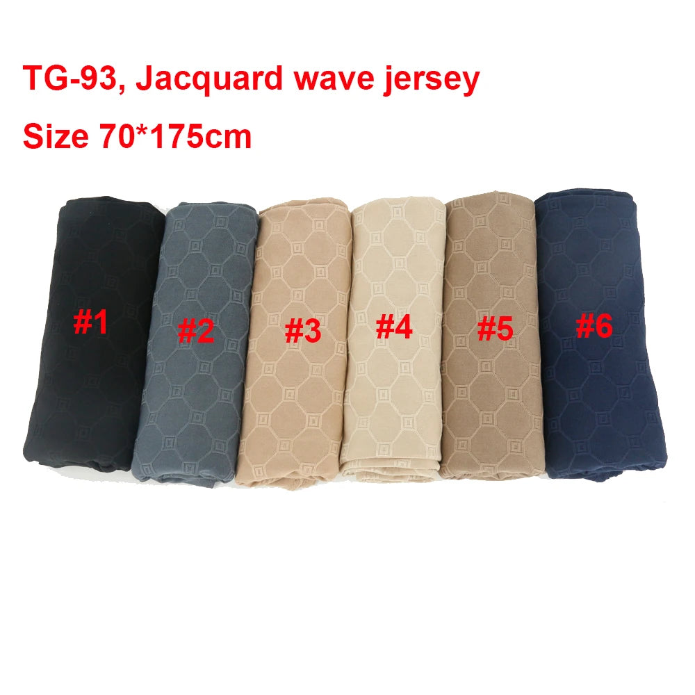 Custom Cotton Jersey Hijab Scarf | 12 MOQ | Custom Logo Printing | Modest Fashion