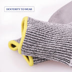 EN388 Cut Level 5 HPPE Anti-Cut Work Gloves – PU Coated Safety Gloves with Custom Logo