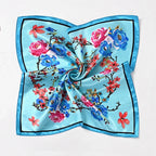 Personalized Silk Satin Scarves | 2-Piece MOQ & 3-7 Day Lead Time | 46 Colors | OEM Manufacture
