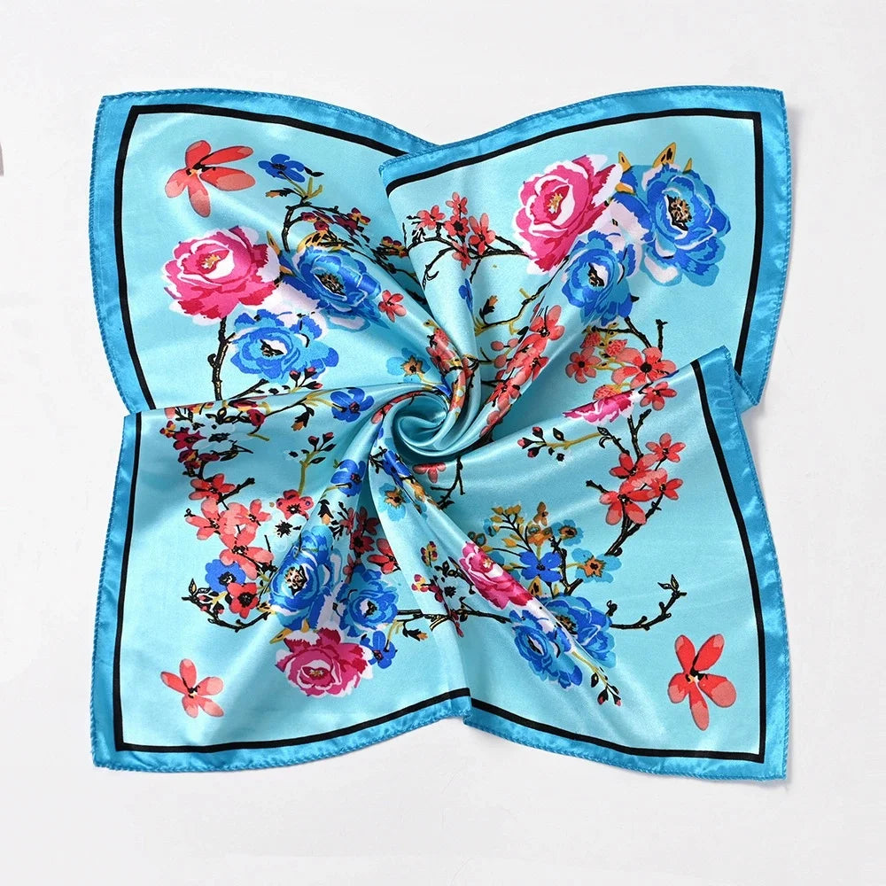Personalized Silk Satin Scarves | 2-Piece MOQ & 3-7 Day Lead Time | 46 Colors | OEM Manufacture