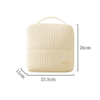 Custom Velvet Cosmetic Bags with Logo — Zipper Closure, Embroidery & Woven Labels